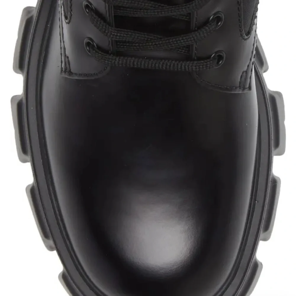 Prada Monolith Mini Bag Lug Sole Combat Boot - Picture 5 of 6